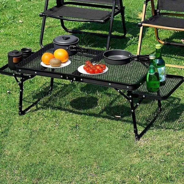 Campmax™ Składany Siatkowy Stolik Outdoorowy