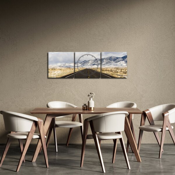 Obraz - Great Basin, Nevada, USA (z zegarem) (90x30 cm)