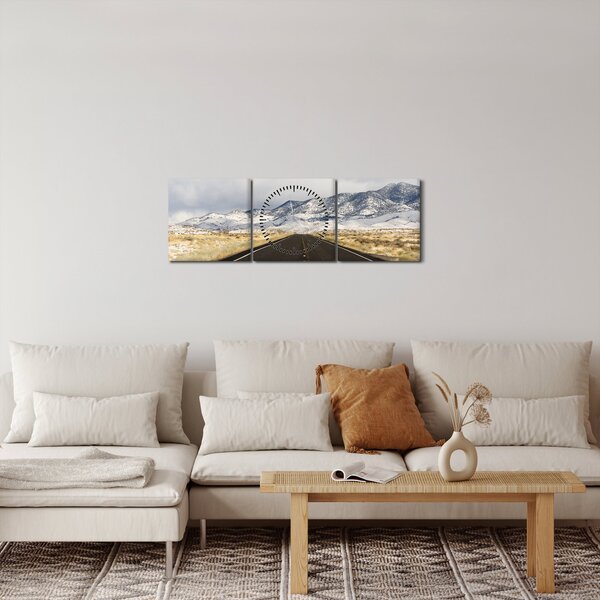 Obraz - Great Basin, Nevada, USA (z zegarem) (90x30 cm)