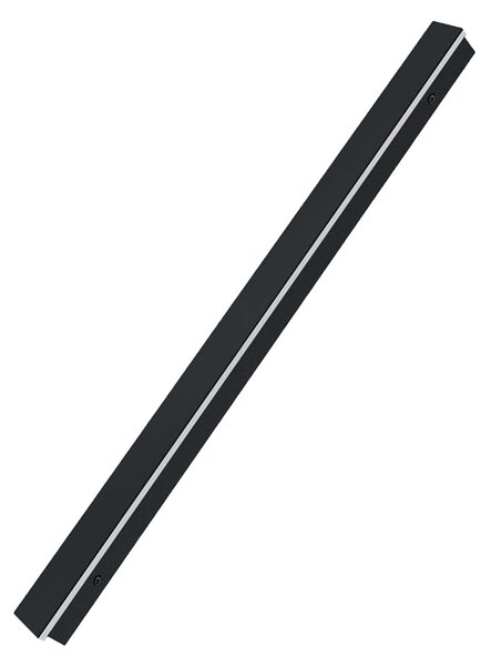 Kinkiet elewacyjny LED IP65 27W, 90 cm, czarny mat