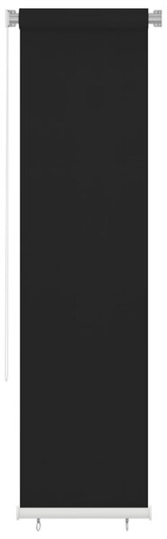 Roleta zewnętrzna, 60x230 cm, czarna, HDPE