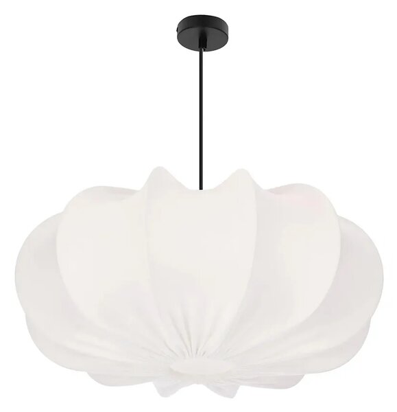 Nowoczesna kremowa lampa wisząca z abażurem W7-A10
