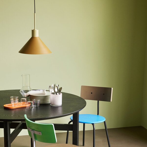 Lampa Wisząca Hübsch, Crayon, ściemnialny, brąz rdzawy, jadalnia, metal, design