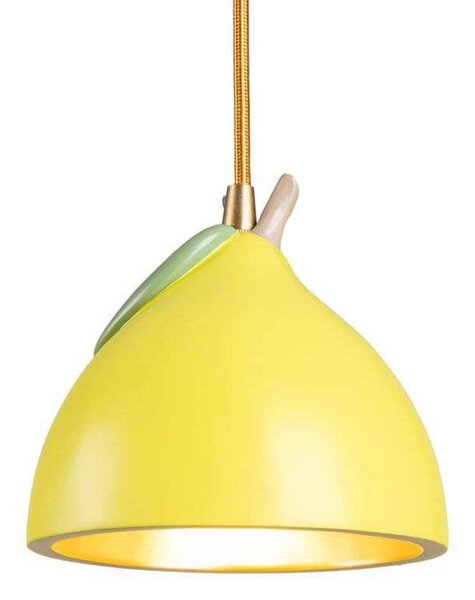 Lampa Wisząca SELETTI, ściemnialny, żółty, jadalnia, tworzywo sztuczne