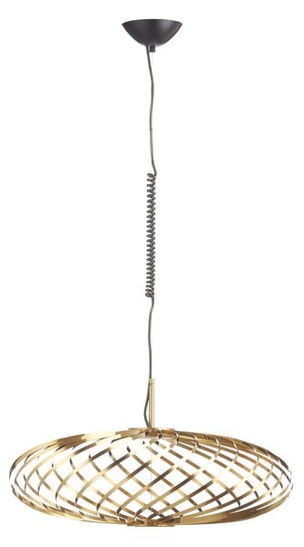 Lampa Wisząca Tom Dixon, Spring small, ściemnialny, złoty | mosiężny, salon, metal, design