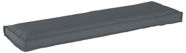 Poduszka Antracyt 140 x 40 x 8 cm Materiał Oxford