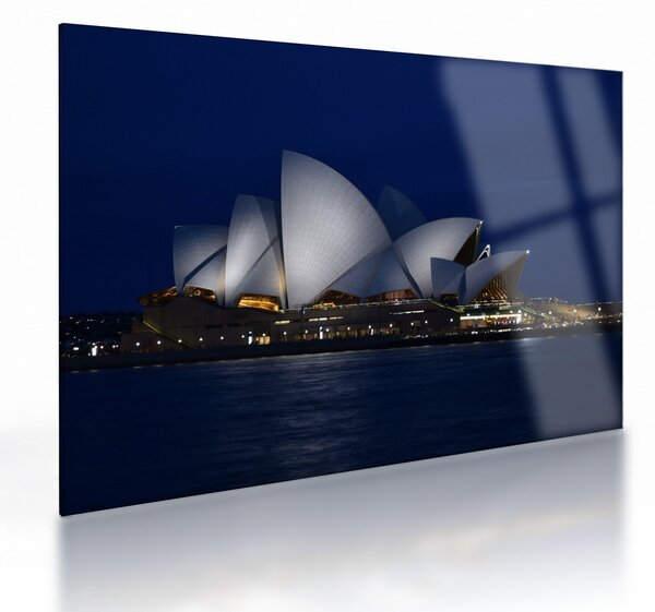 Obraz na szkle - Sydney w nocy (70x50 cm)