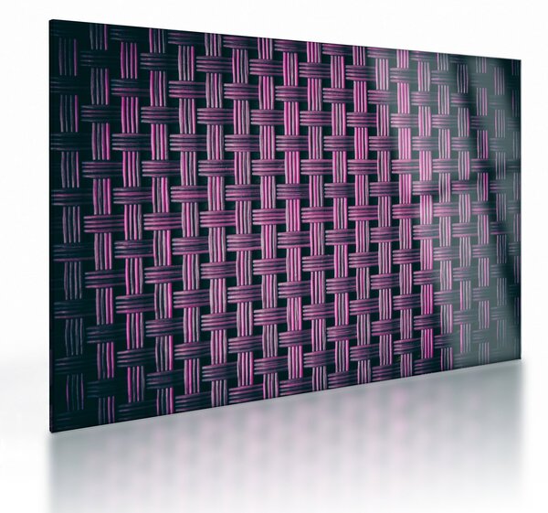 Obraz na szkle - fioletowa tekstura (70x50 cm)