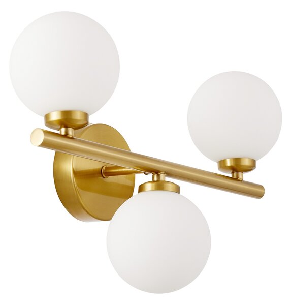 LAMPA ŚCIENNA KINKIET NOWOCZESNY MOSIĘŻNY MARSIADA W3