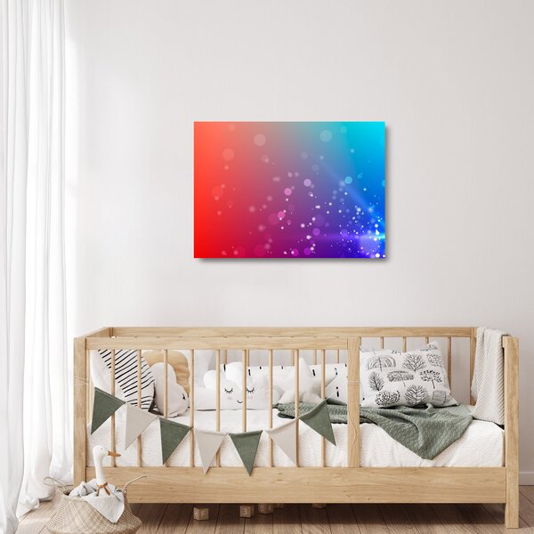 Obraz na szkle - nowoczesne malarstwo abstrakcyjne (70x50 cm)