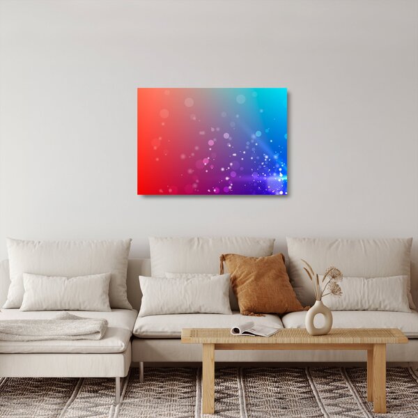 Obraz na szkle - nowoczesne malarstwo abstrakcyjne (70x50 cm)