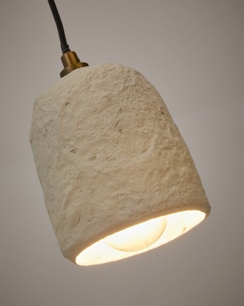 Biała lampa wisząca ø 11,5 cm Ullaro – Kave Home