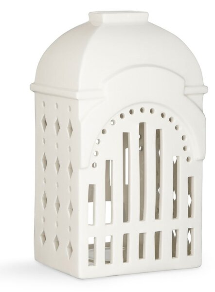 Biały ceramiczny świecznik Kähler Design Urbania Lighthouse Tivoli
