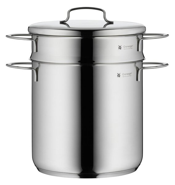 Nierdzewny garnek z pokrywką na makaron WMF Cromargan® Mini, ⌀ 18 cm