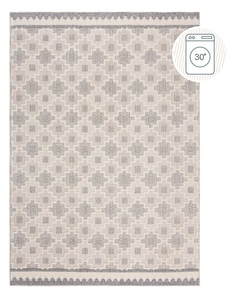 Szarobeżowy dywan odpowiedni do prania 116x170 cm Graysen – Flair Rugs