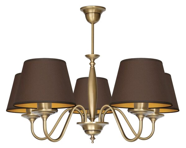 Mosiężna lampa 5-punktowa F-S5m