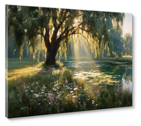Obraz 113x85 cm Sunlit Willow – Styler