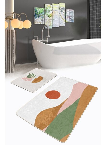 Dywaniki łazienkowe zestaw 2 szt. 60x100 cm – Mila Home