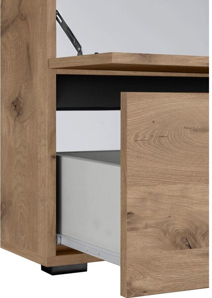 Szafka pod umywalkę w dekorze dębu 60x55 cm Wisla – Støraa