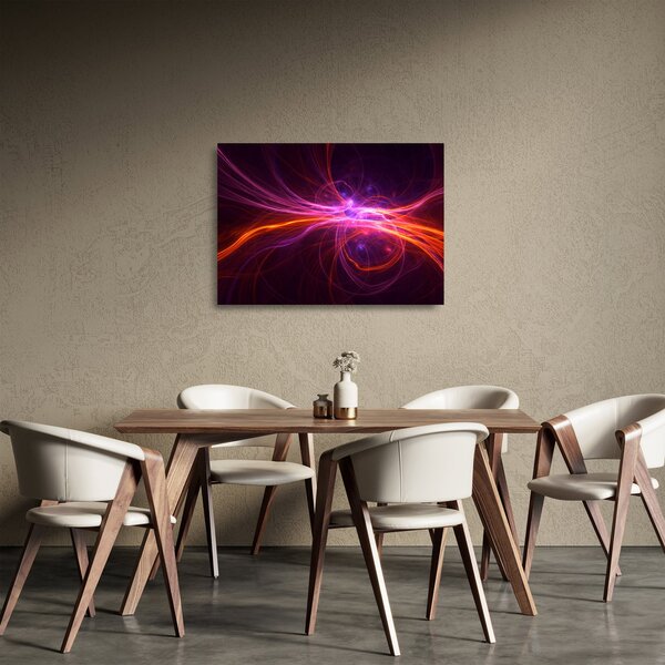 Obraz na szkle - nowoczesna abstrakcja (70x50 cm)
