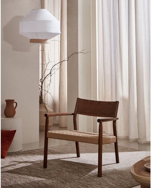 Fotel z plecionką Yalia – Kave Home