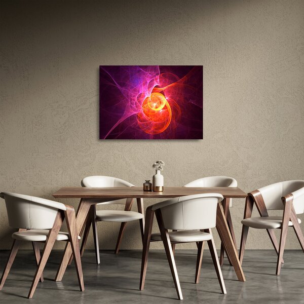Obraz na szkle - nowoczesny abstrakcyjny obraz (70x50 cm)
