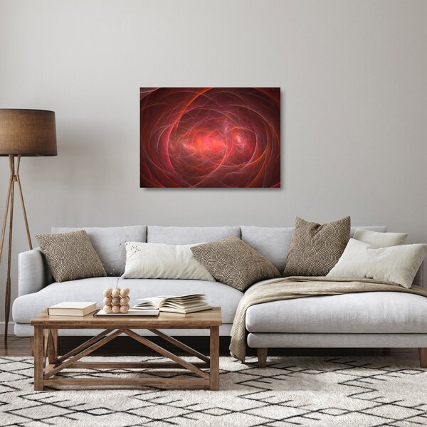 Obraz na szkle - nowoczesney abstrakcyjny obraz (70x50 cm)