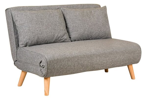 Szara rozkładana sofa 120 cm Folde – Artie