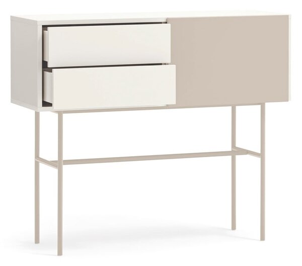 Beżowo-kremowa konsola 35x110 cm Nube – Teulat