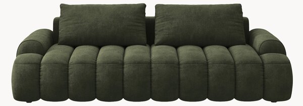 Sofa rozkładana z aksamitu Kimi (3-osobowa), S 250 cm