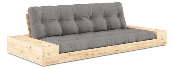Szara rozkładana sofa 244 cm Base – Karup Design
