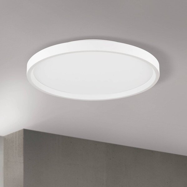 ORION Lampa sufitowa MASCA, możliwość ściemniania, biały / opal, salon / jadalnia, aluminium, nowoczesny