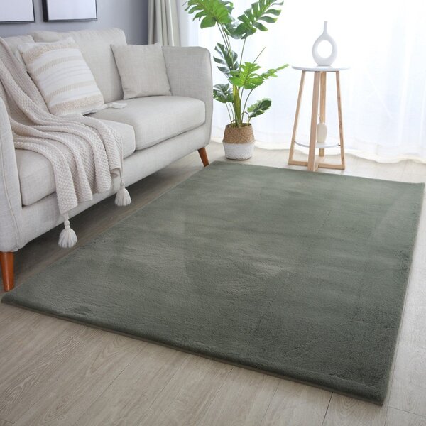 Zielony dywan odpowiedni do prania 160x230 cm Pouffy – Ayyildiz Carpets