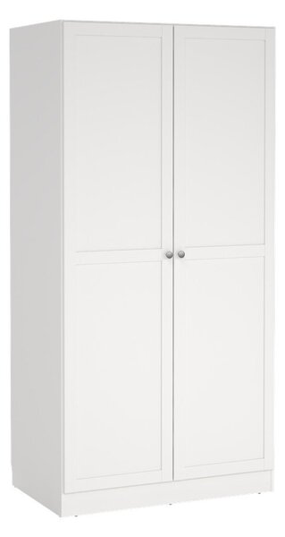 Biała szafa 99x200x62 cm Billund – Tvilum