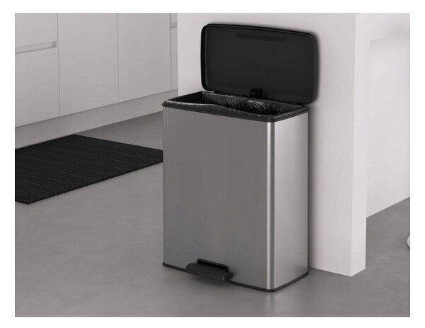 Plastikowy kosz na śmieci na pedał 65 l Rectangular – Curver