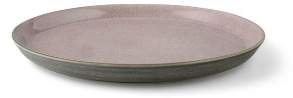 Różowy/szary kamionkowy talerz ø 27 cm Gastro Grey/Light Pink – Bitz