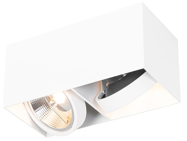 Inteligentny reflektor biały prostokątny 2-punktowy z 2 Wifi GU10 111mm - Box