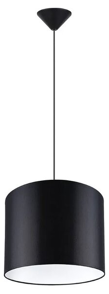 Czarna elegancka abażurowa lampa nad stół - 11X A653 B1-Z72