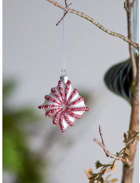 Szklana ozdoba świąteczna 9 cm Candy – Bloomingville