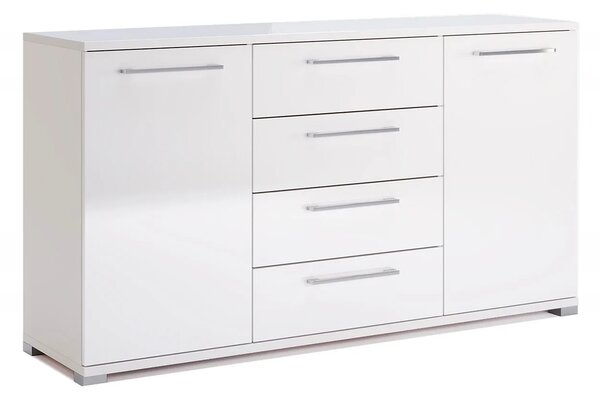 Biała nowoczesna komoda 150 cm C1-R17