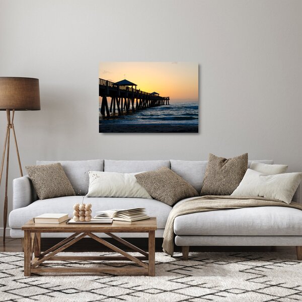 Obraz na szkle - na plaży (70x50 cm)