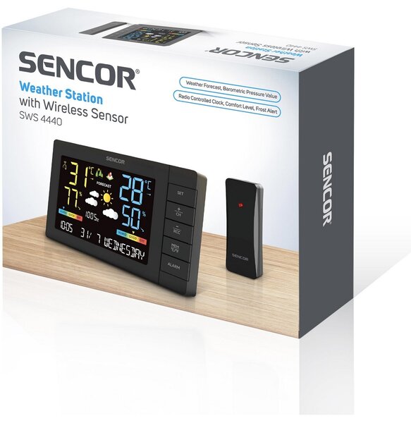Sencor SWS 4440 stacja pogodowa