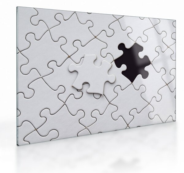 Obraz na szkle - puzzle (70x50 cm)