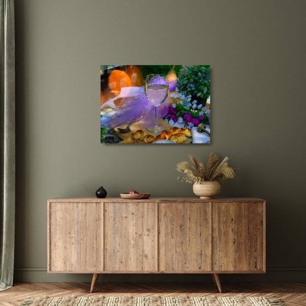 Obraz na szkle - piknik (70x50 cm)