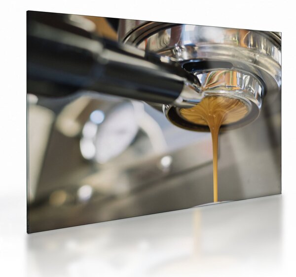 Obraz na szkle - espresso (70x50 cm)