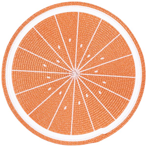 Podkładka pomarańczowy, 38 cm