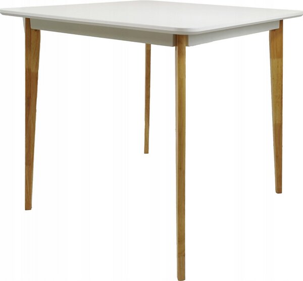 Stó skandynawski kuchnia salon jadalnia EMMA 80x80x75 biay rama
