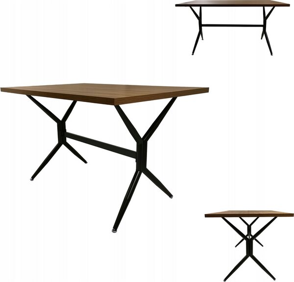 Stó prostoktny kuchnia jadania ELIO 120x80x75 db wersal