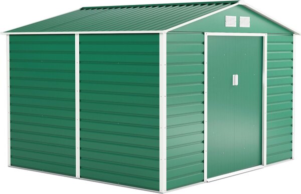 Domek ogrodowy G21 GAH 706 - 277 x 255 cm, zielony