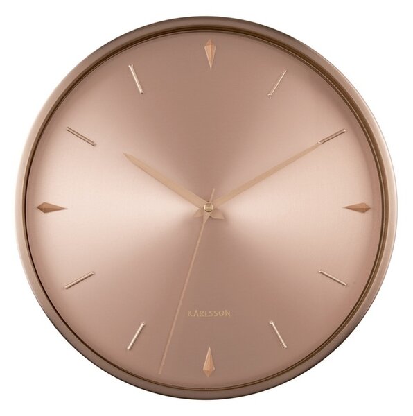Karlsson 5896RG Designerski zegar ścienny, 30 cm
